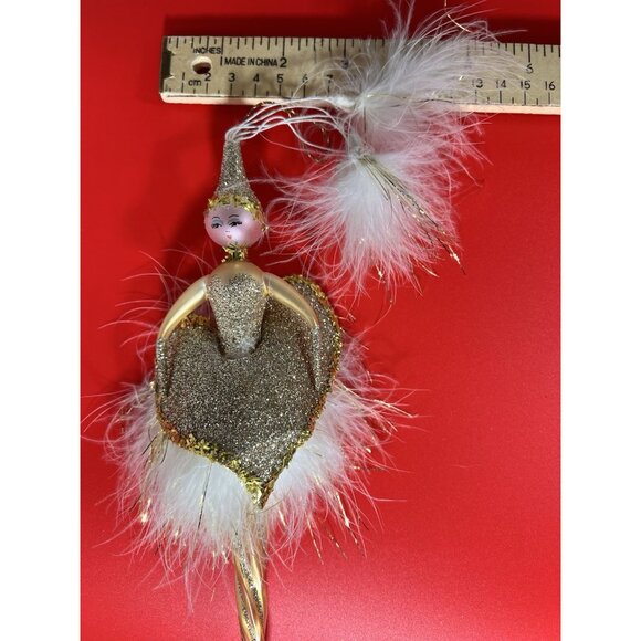 De Carlini Hand Blown Glass Ornament Dancing girl Vintage - Picture 6 of 6